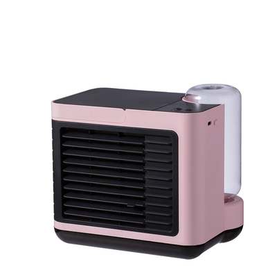 Pendingin Udara Mini USB 4W 6 Inch 2000mAh Pendingin Udara Portabel Humidifier