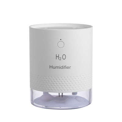 Humidifier Isi Ulang Portabel Berwarna-warni Pengisi Daya Mobil Kapasitas 650ml 2000mAh