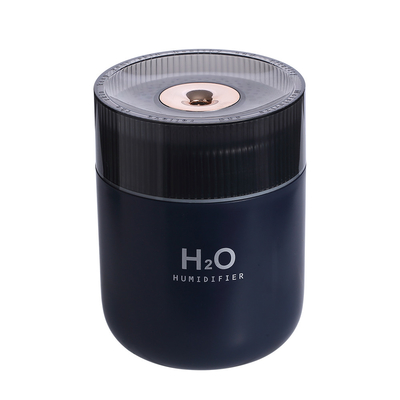 H2O 380ml Ultrasonic Mini Air Humidifier Diffuser USB Lampu LED Kamar Tidur Mobil
