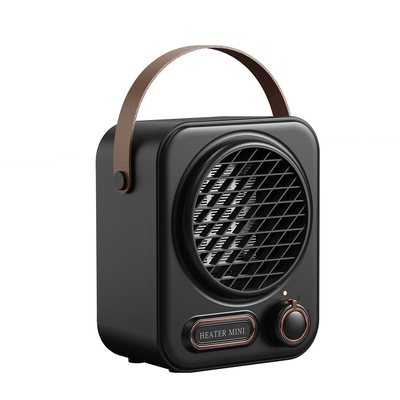 Klasik Portable Mini Heater Fan White Small Space Fan Heater