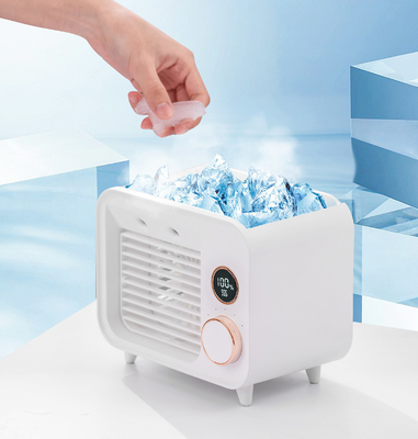 Terbaik LED Portable Mini Personal Rechargeable Air Conditioner Pendingin Air USB Cooler Fan