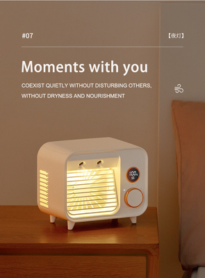 DC5V Mini AC Fan Usb Cooler 2000mAh 250ml Tangki Air Kabut Genggam