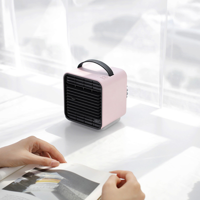 Air Cooler 2000mAh Baterai Dioperasikan Personal Portable Air Conditioner Fan