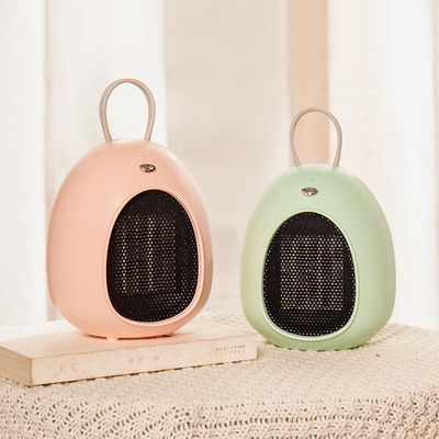 Berosilasi 500W Keramik Pemanas Ruang Portabel Tilt Radiant Overheat Protection