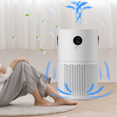 10000mAH Meja Mini Portable Air Cleaner H12 H13 Filter Kamar Tidur Ruang Belajar