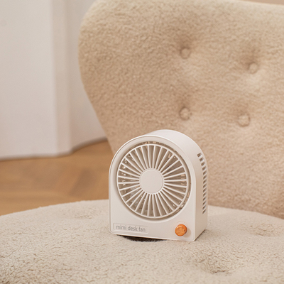 Sirkulasi Udara Kecil Kipas Meja Isi Ulang 4000mAh Kamar USB Air Cooler Stand Fan