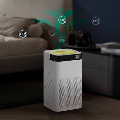 Pembersih Udara Rumah Tangga UV Hepa H13 10000mAH Meja Baterai Filter Kamar Tidur