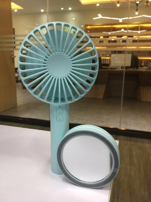 Kipas Praktis Isi Ulang USB Portabel 2000mAh 4 Vane Mini Rechargeable Fan