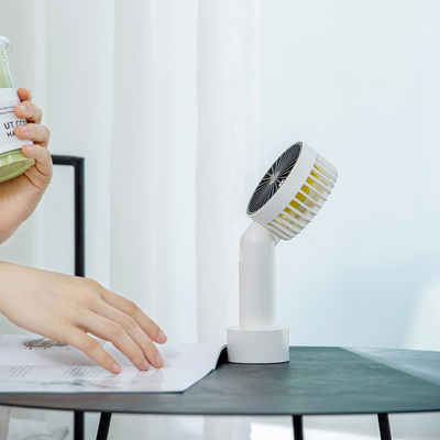 1200mAh Mini Portable Handheld Fan Rechargeable 3 Kecepatan Handheld Mini Electric Fan