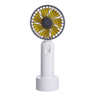1200mAh Mini Portable Handheld Fan Rechargeable 3 Kecepatan Handheld Mini Electric Fan