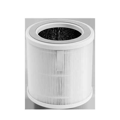 Khaki OEM Pure Portable Air Purifier UV Light HEPA 20m2 Filter Udara Meja Cerdas