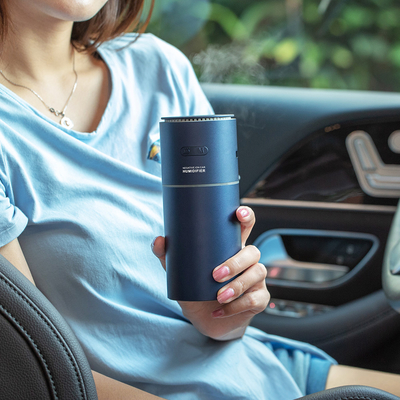Mobil Mini Usb Air Humidifier Ion Negatif Warna-warni Ultrasonic Rumah Tangga