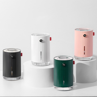 1.1L Dua Semprotan Ultrasonic Air Humidifier Smart Mini Portable Dengan Cahaya