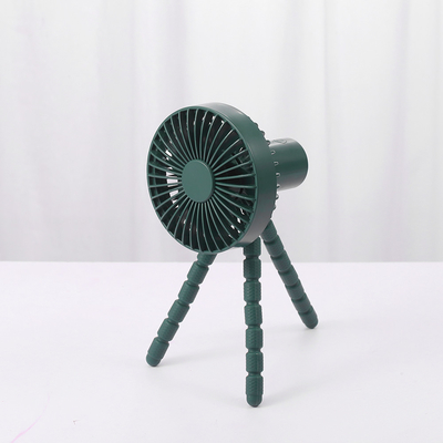 Kipas Stroller Tripod Fleksibel 1800mAh Camping Mini Portable Usb Rechargeable Fan