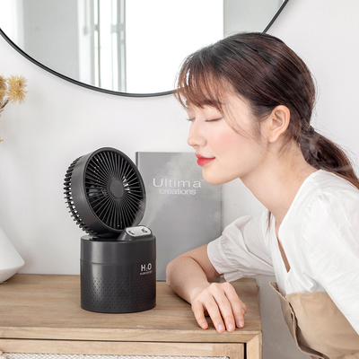 Dual Port Portabel Rechargeable Humidifier 1000ml 4000mah Mini Usb Air Humidifier