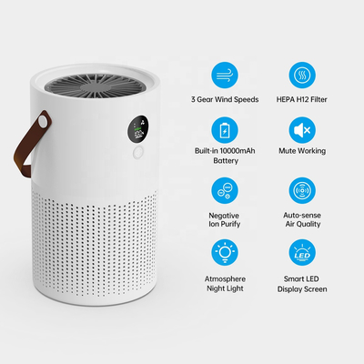 20m2 Portabel Rumah Tangga Air Purifier AP01 H12 Hepa Filter Purifier Office