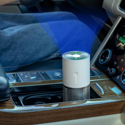 HEPA Mini Kecil Portabel Air Purifier H13 H12 Filter USB Auto Car Home