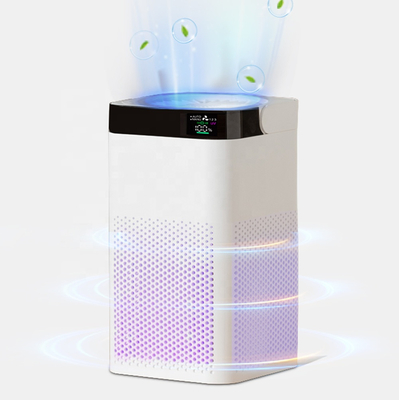 H12 Pembersih Udara Rumah Tangga Lampu UV Portabel HEPA 10000mAH Kantor Kamar