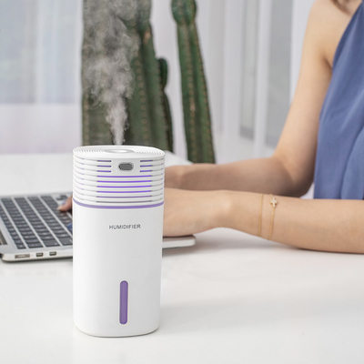 USB H2o Air Humidifier 500ml Personal Fogger Semprot Meja Rumah Kaca