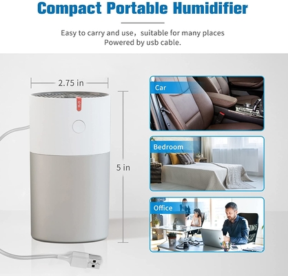 Portabel Tenang Desktop USB Air Humidifier 220ml Mini Kecil Rumah Humidifier