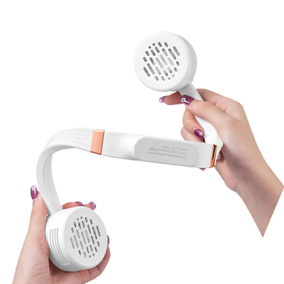 4000mAh 4W Wearable Neck AC Bladeless Travel Handheld Fan