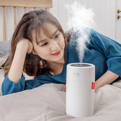 Desktop Slim Wireless Diffuser Humidifier H2o Portabel USB Isi Ulang Rumah