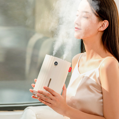 Baterai 4000mah Air Humidifier Diffuser USB 1100ml Pembersih Udara Nirkabel