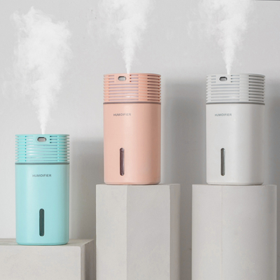 H2o 500ml Ultrasonic Air Humidifier Tabletop Led Light Aroma Diffuser USB Power