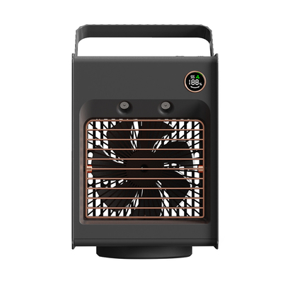 Kipas Kabut Semprotan Air Es Isi Ulang 4000mAh 5V Air Cooler Table Fan
