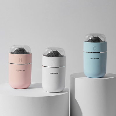 Vulkanik Kecil 320ml Portabel Cool Mist Humidifier Whp Usb Air Purifier