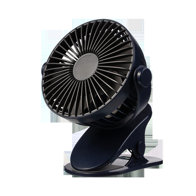 1200mAh Usb Clip On Desk Fan Musim Panas Portabel 5W Kipas Angin Kuat