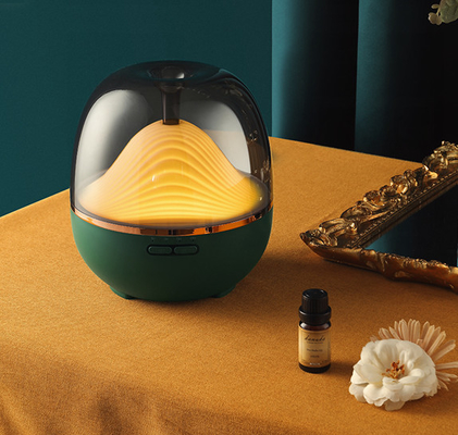 White Remote Control Aroma Oil Diffuser 600ml Room Mute DUA Mode Kabut