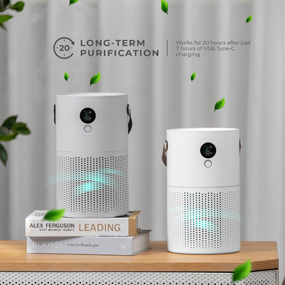 Pet Dander Dust Pembersih Udara Rumah Tangga Hepa Air Purifier Untuk Asap
