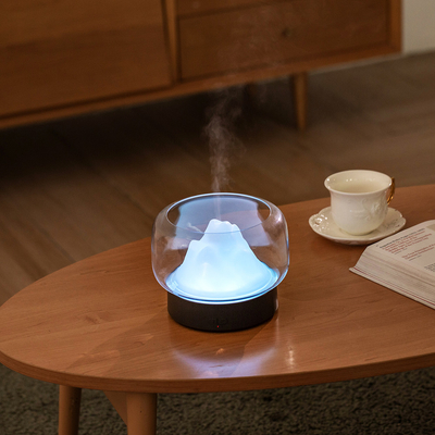 Atomisasi Aroma Minyak Diffuser 30mL / H 400ml Lampu Malam LED Warna-warni Ultrasonic