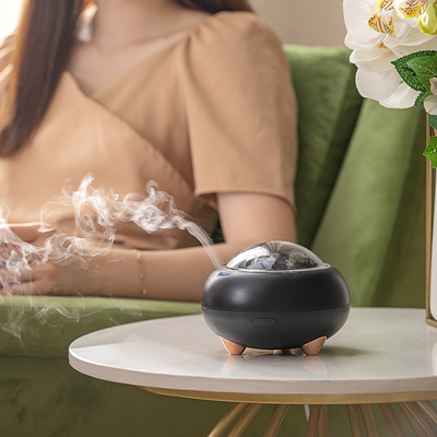 Kecil 220ml Minyak Esensial Aroma Diffuser Remote Control 20mL/H Kamar Besar