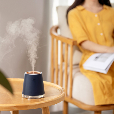 Humidifier Udara USB Tanpa Kabel Luar Ruangan 500ml 2000mah Humidifier Pendingin Udara Kecil