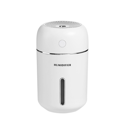 Mobil USB 280ml Ultrasonic Air Humidifier Dengan Lampu Hangat H2o Cool Mist Maker