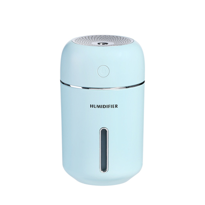 Mobil USB 280ml Ultrasonic Air Humidifier Dengan Lampu Hangat H2o Cool Mist Maker