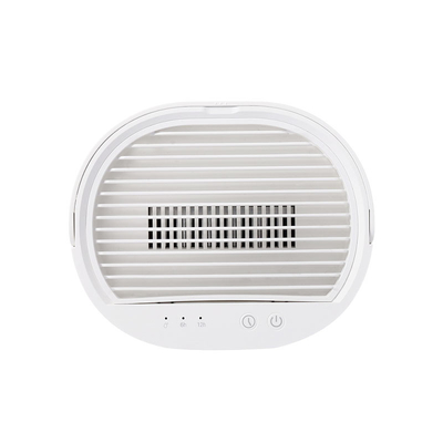 Hemat Energi Kamar Kecil Dehumidifier 1l Tank Mini White Auto Shut Off